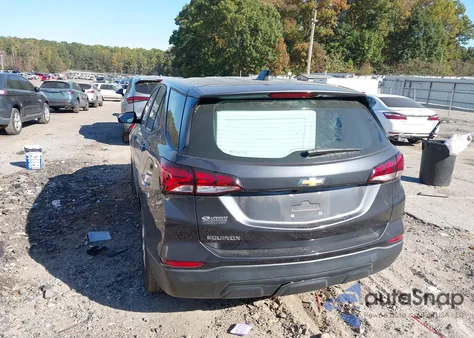 2022 Chevrolet Equinox Fwd Ls из США, поврежденный, VIN 3GNAXHEV6NS178005